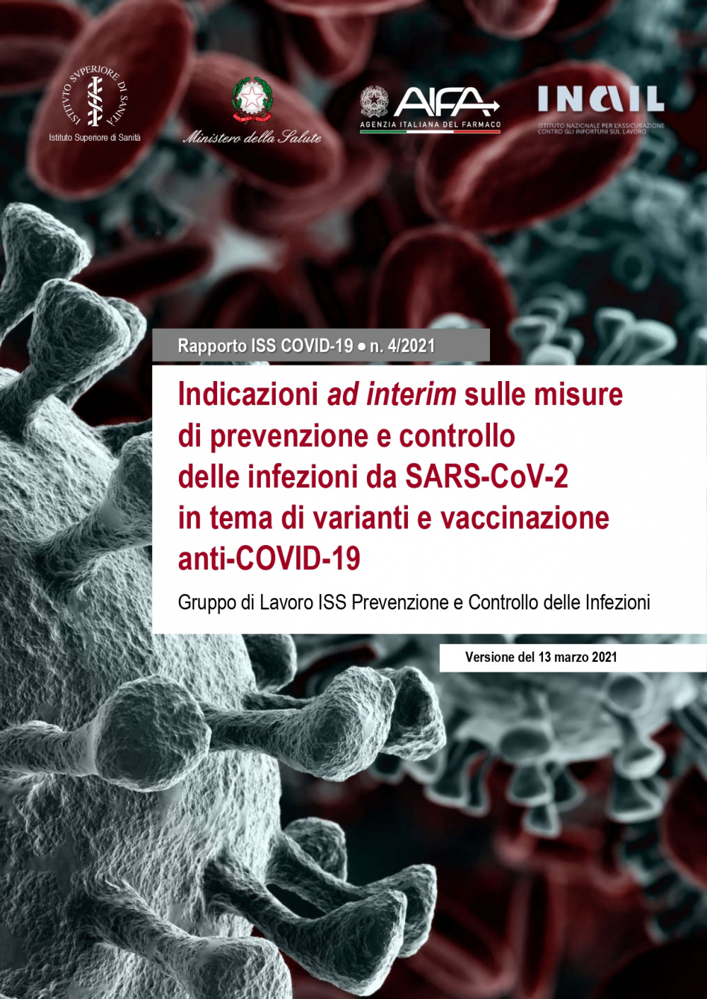 ndicazioni ad interim sulle misure di prevenzione e controllo delle infezioni da SARS-CoV-2 in tema di varianti e vaccinazione anti-COVID-19 pag 1
